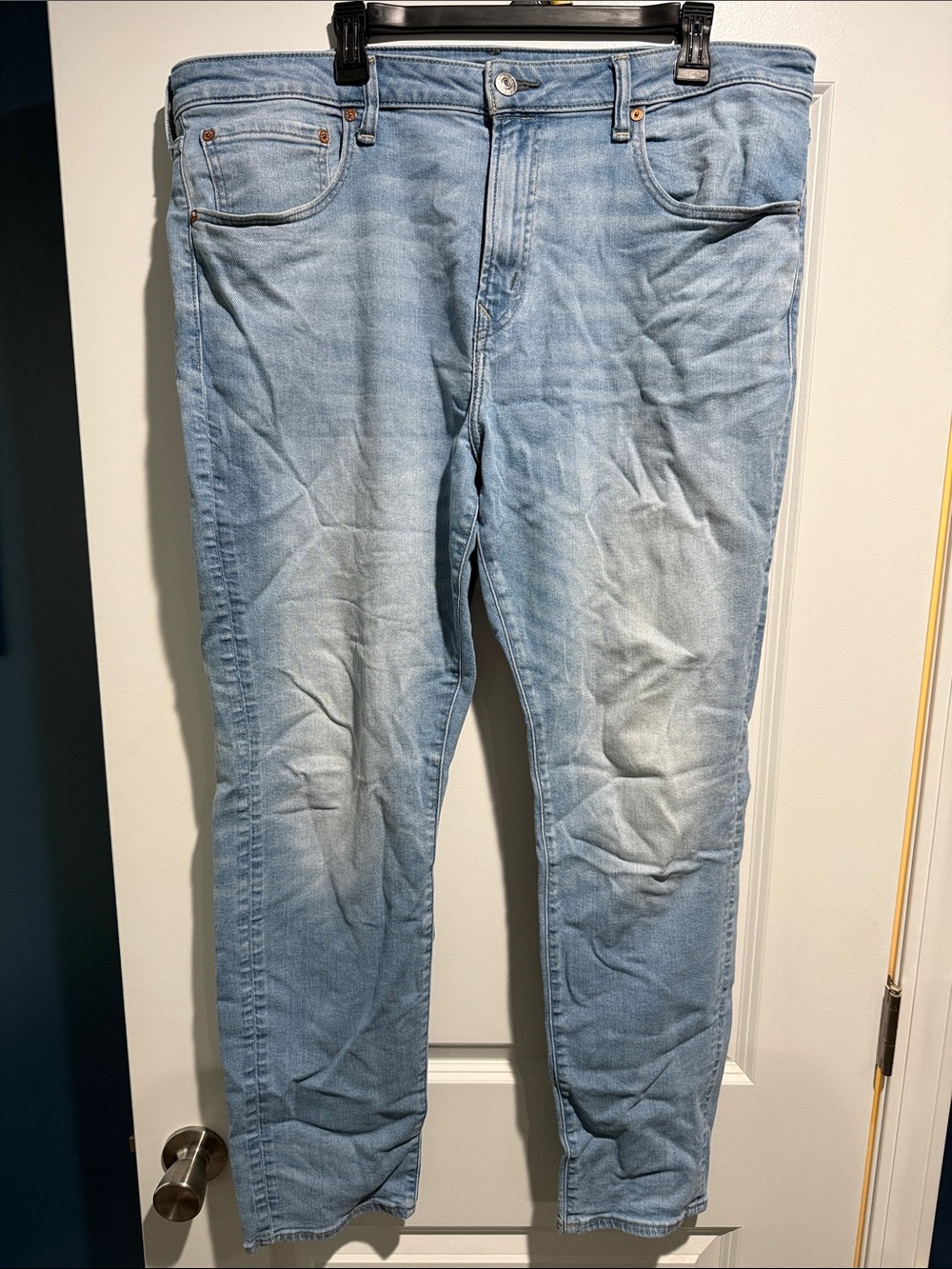 American Eagle Outfitters Light Blue Slim Straight Jeans